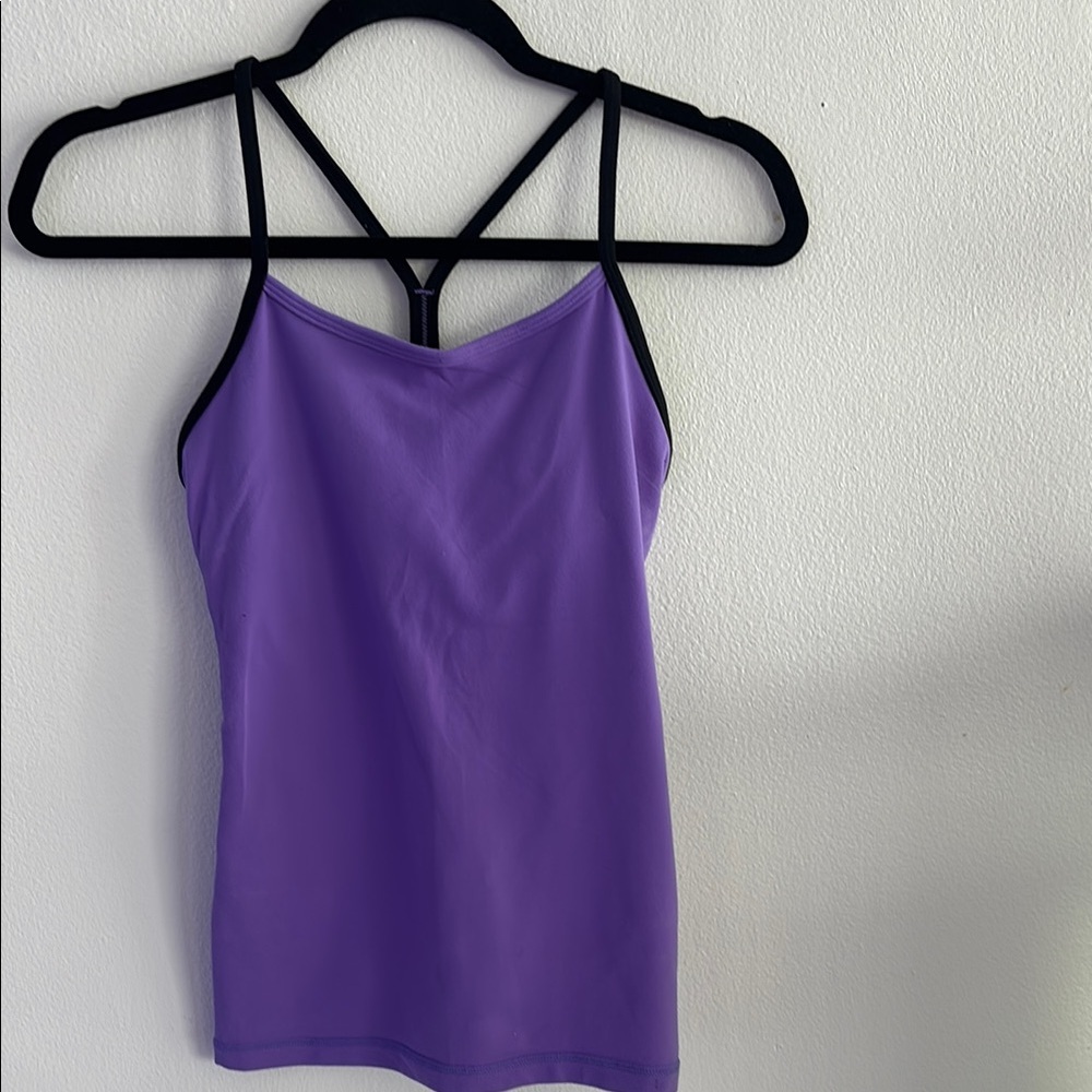 Lululemon Women's Purple Strappy Top